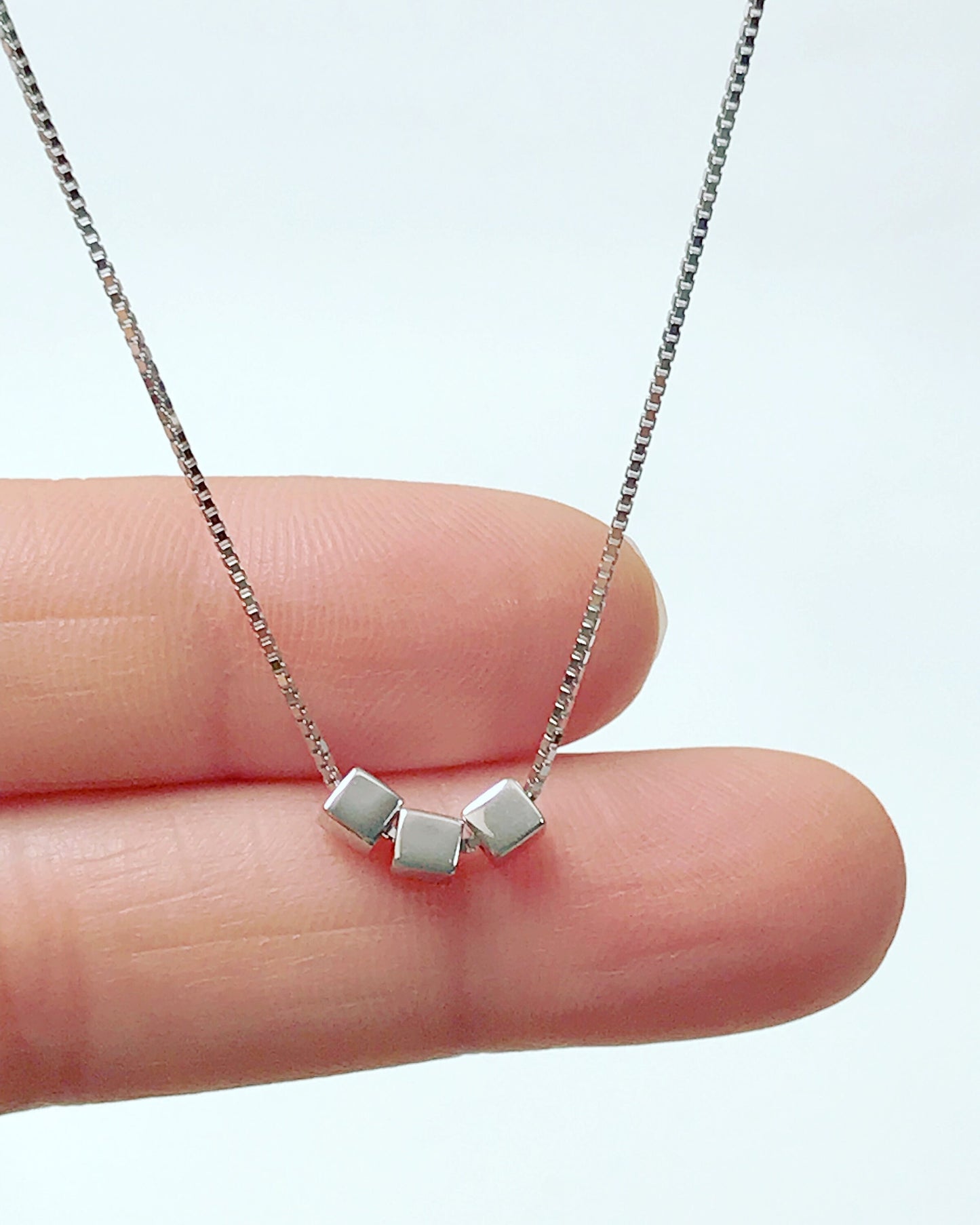 Three Beads Necklace