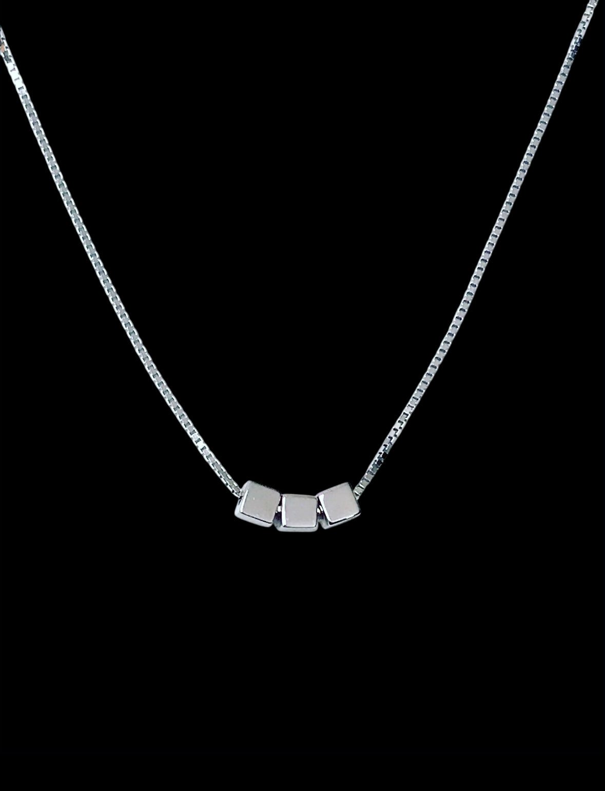 Three Beads Necklace