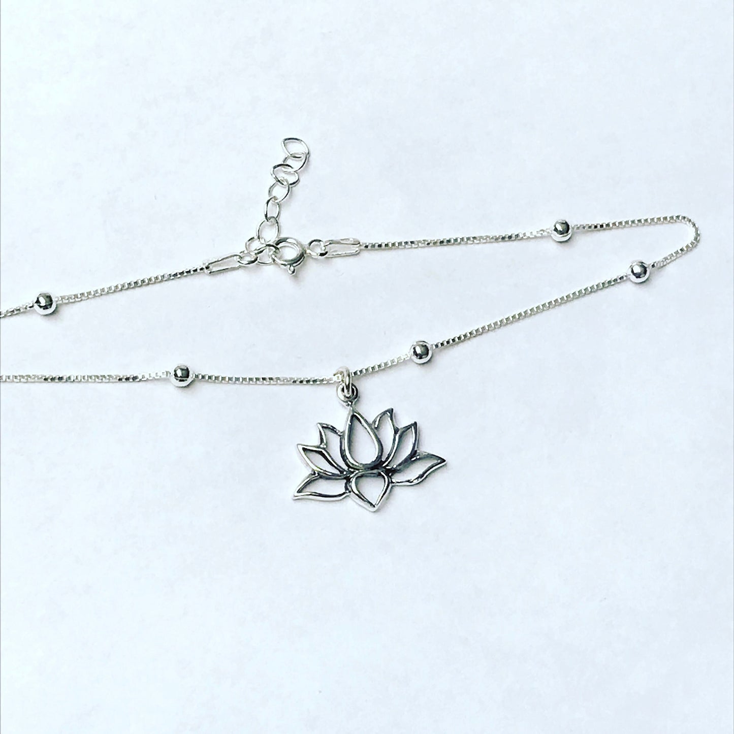 Lotus Flower Anklet