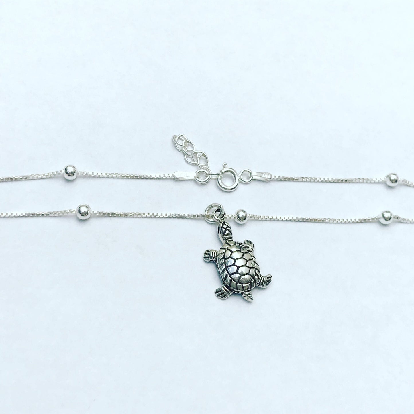 Dainty Turtle Anklet