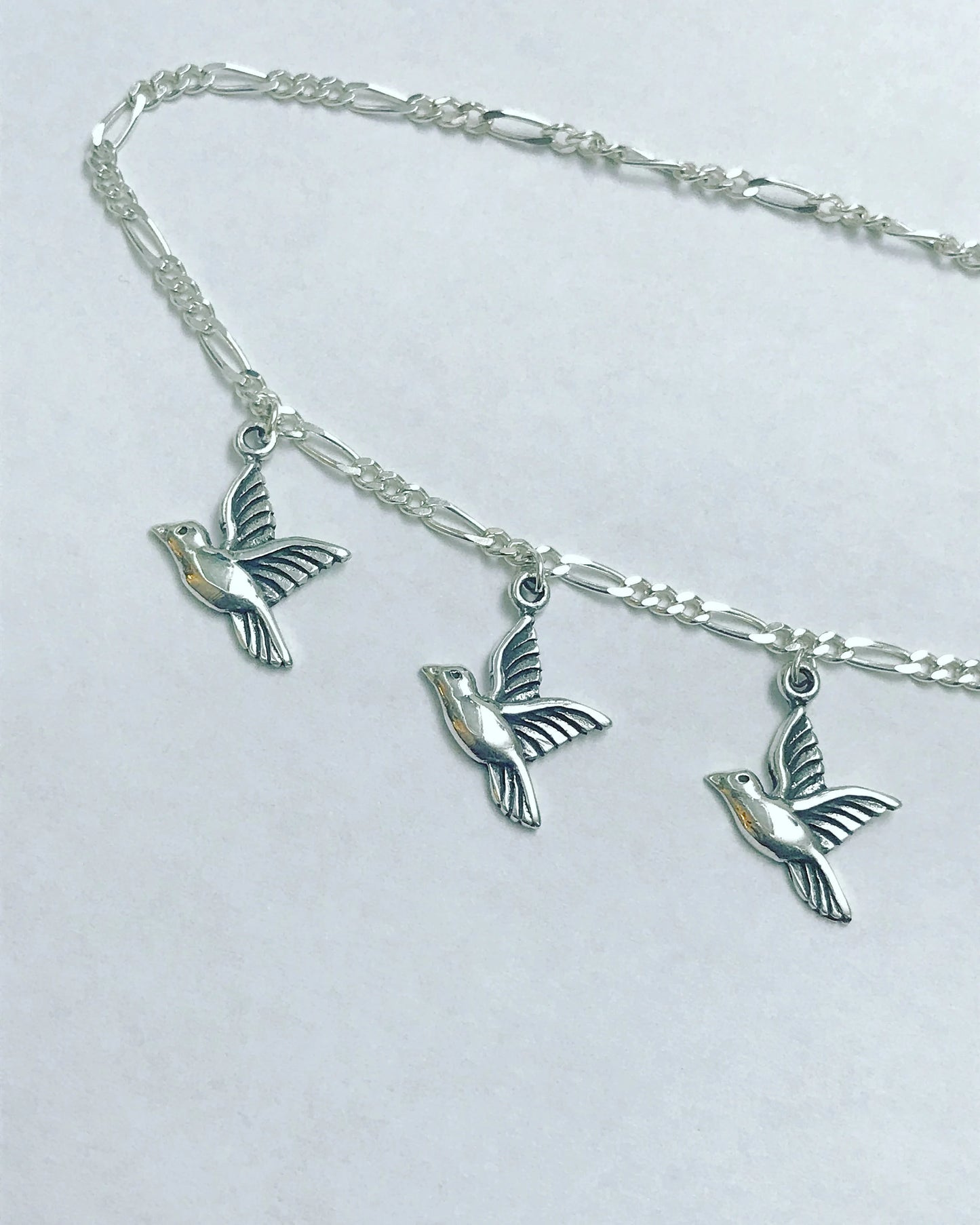 Three Little Birds Anklet