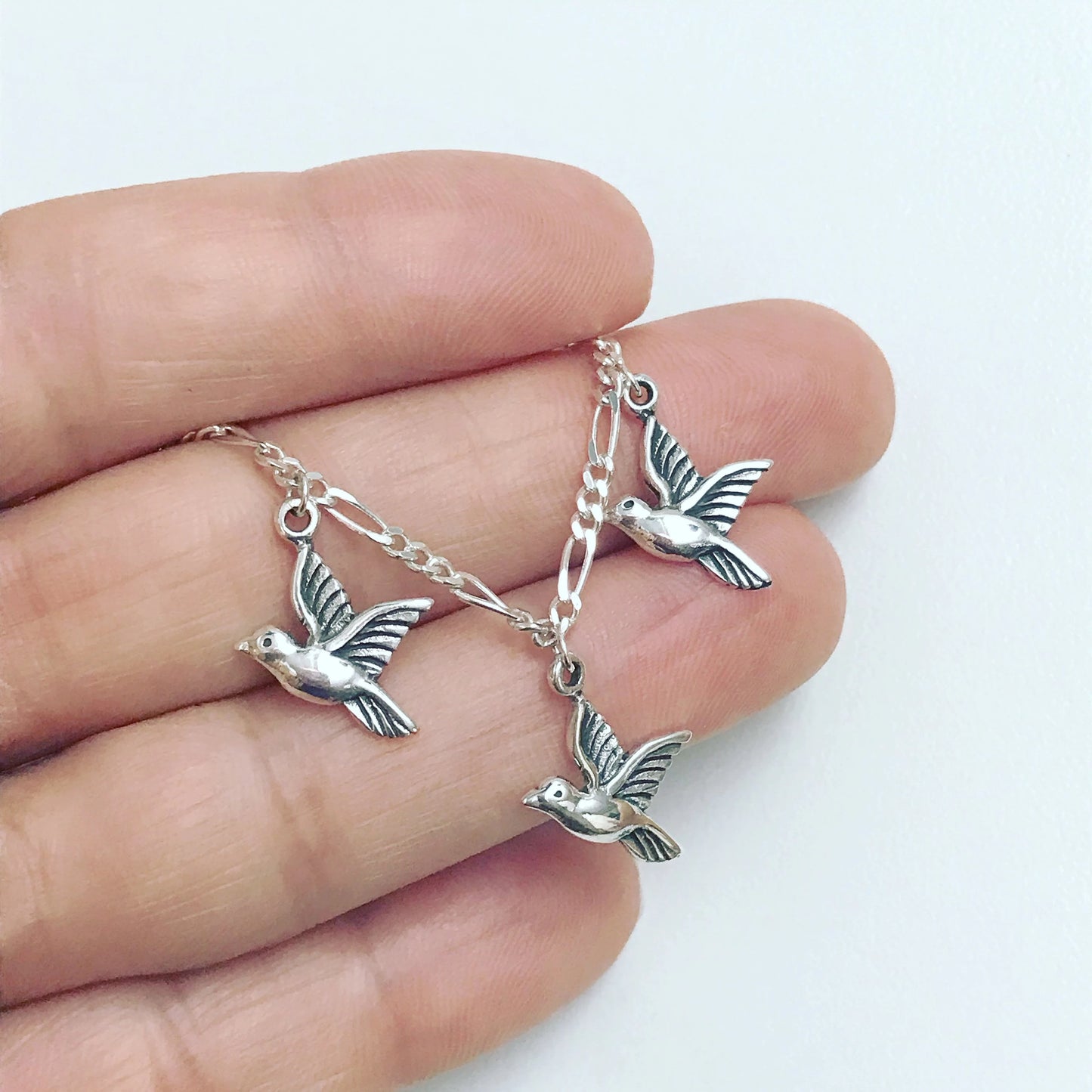 Three Little Birds Anklet