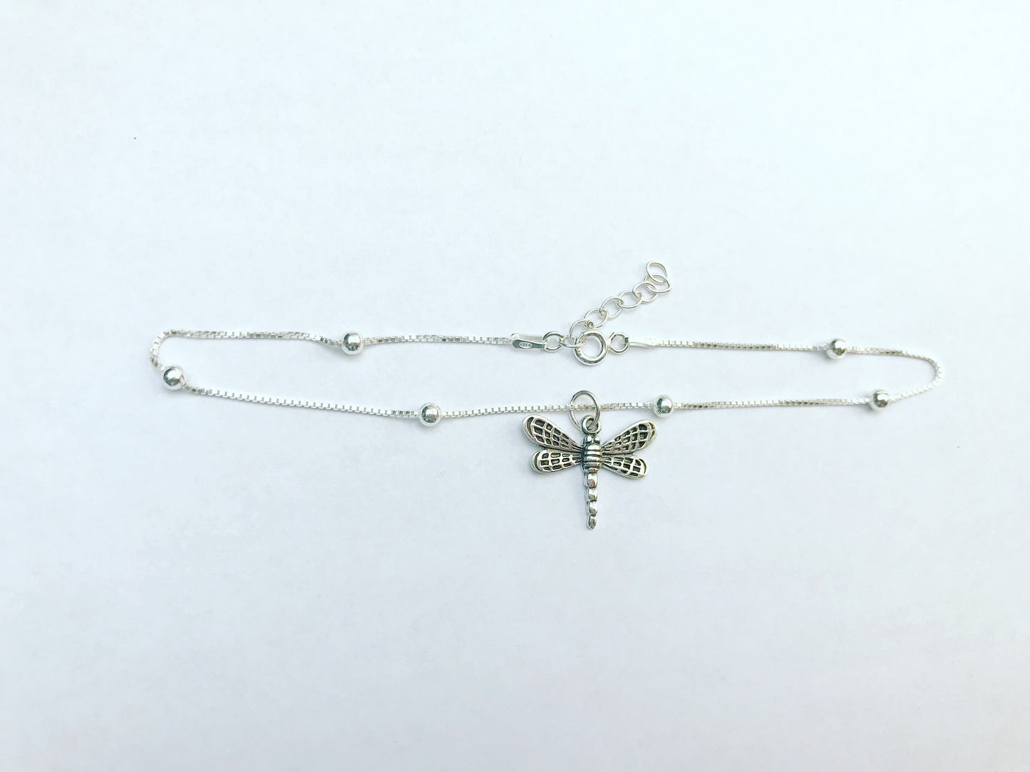 Dainty Dragonfly Anklet