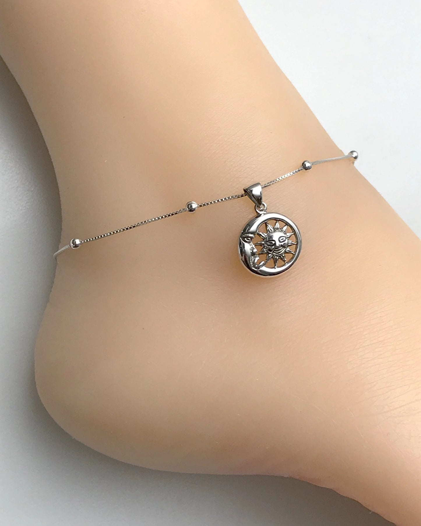 Moon And Sun Anklet
