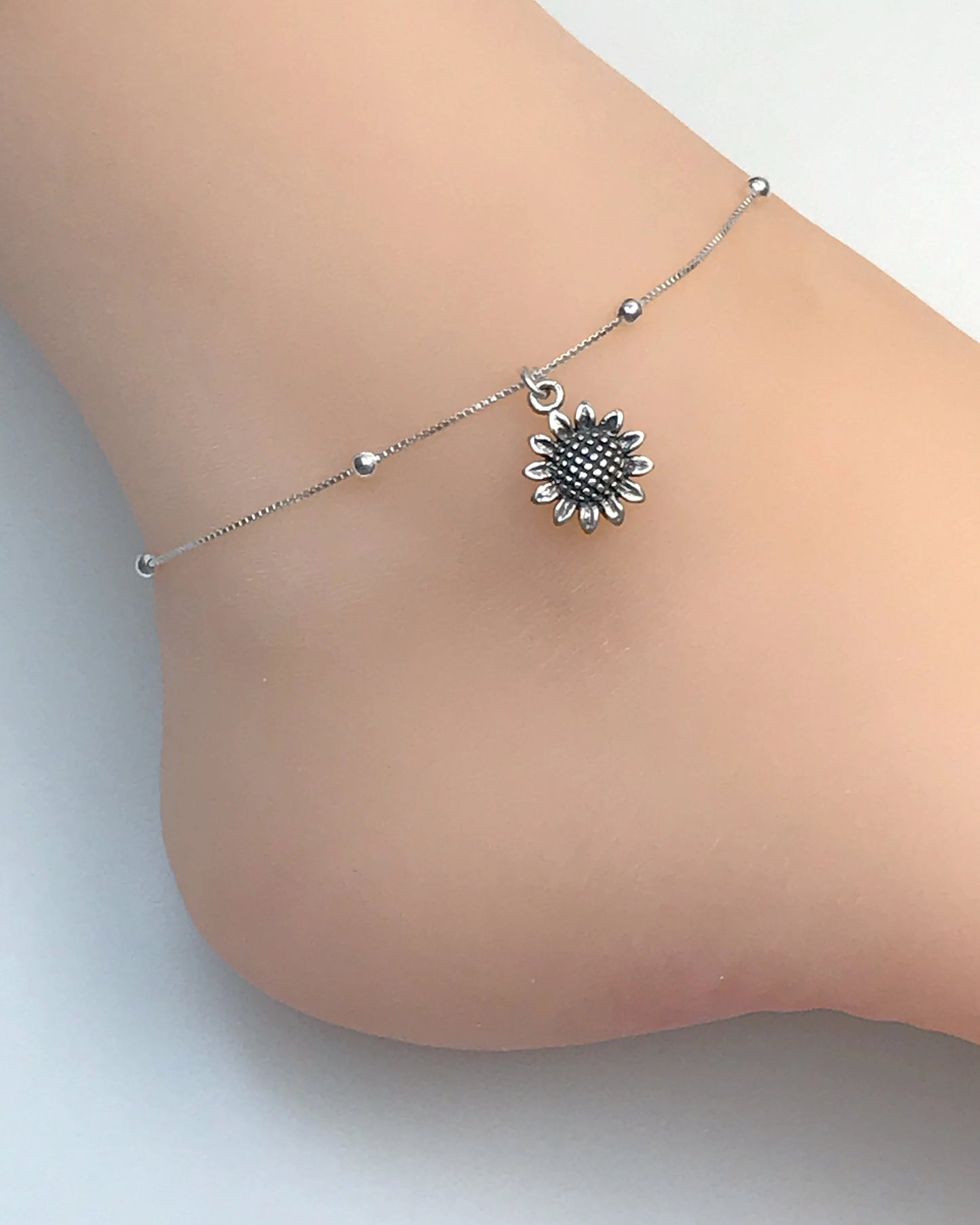 Sunflower Anklet
