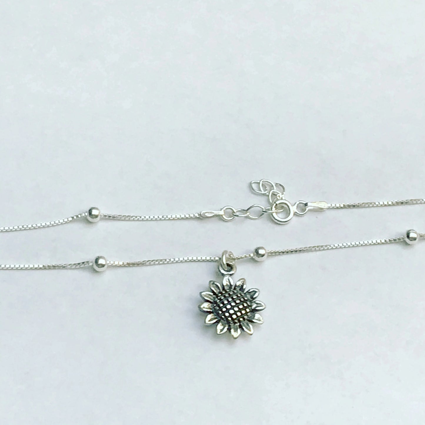 Sunflower Anklet