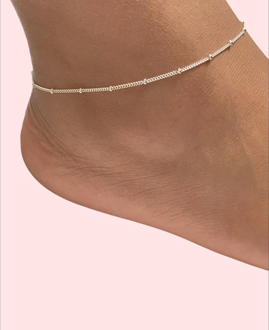 Satellite Chain Anklet