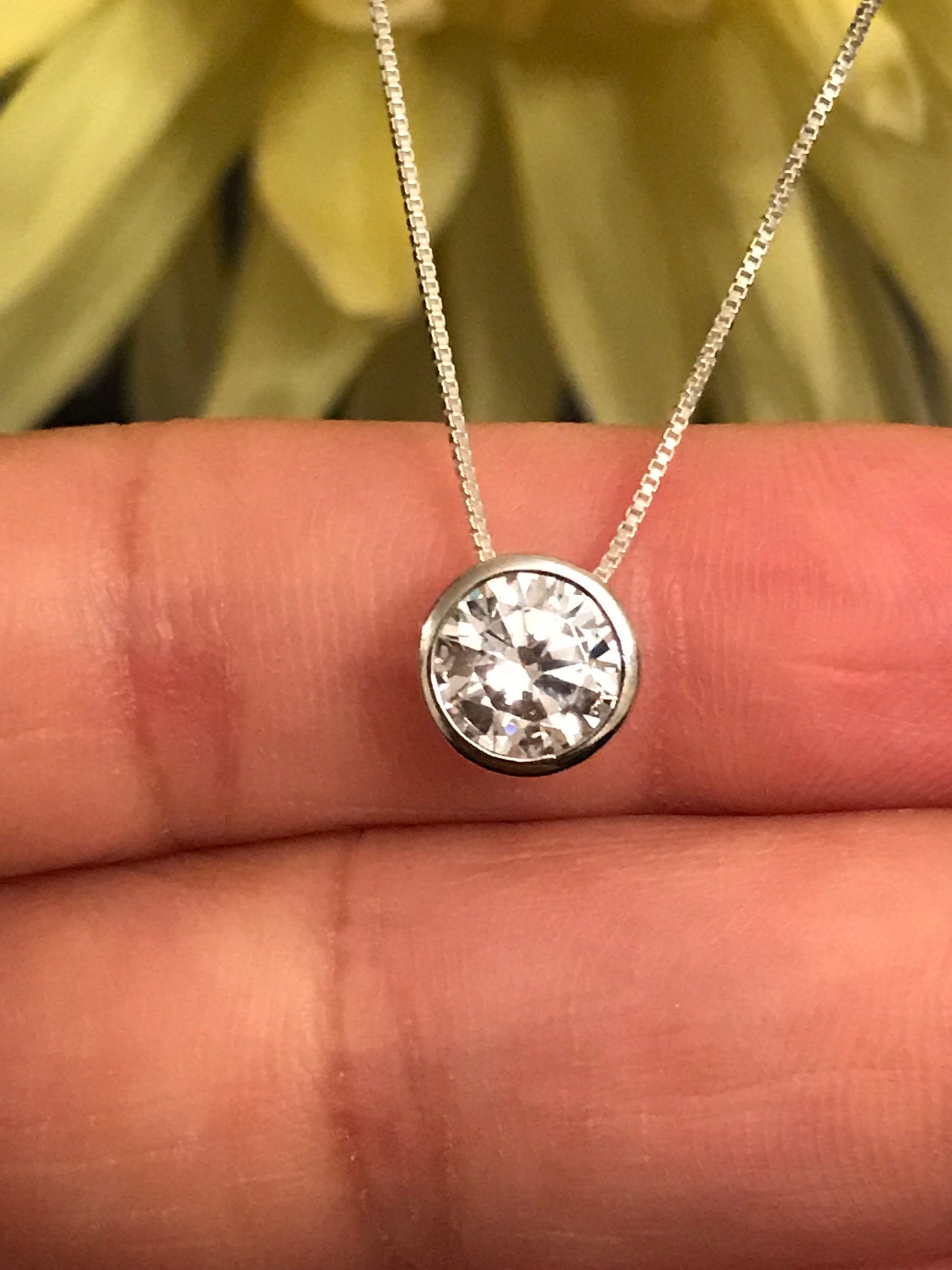 CZ Floating Necklace