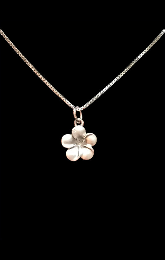 Tiny Plumeria Necklace